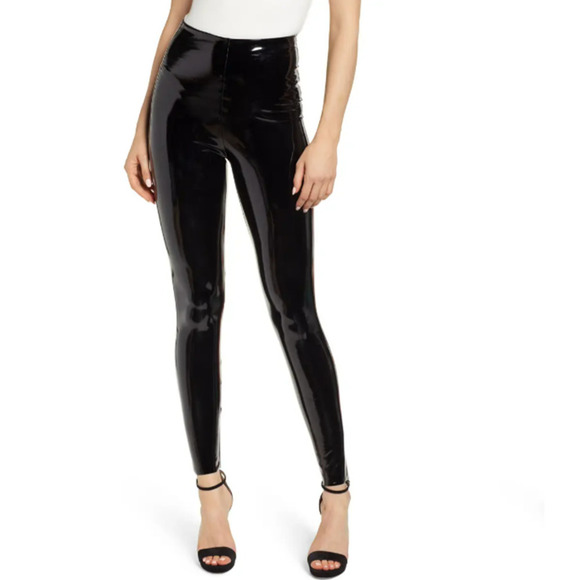Commando Faux Patent Leather Leggings in Black Size Small NEW WITH TAGS - Picture 1 of 6